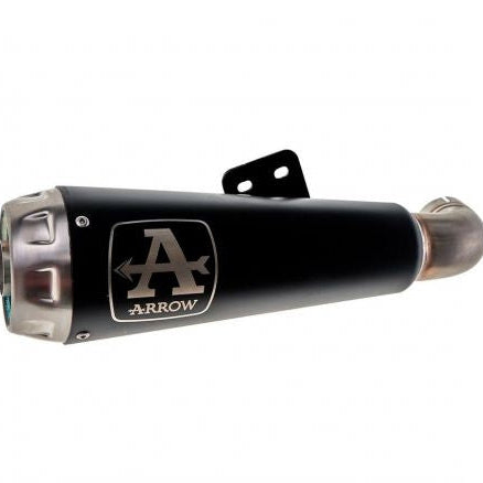 ARROW DARK NICHROM STAINLESS STEEL TERMINAL PRO RACE YAMAHA MT 125 2021-2024