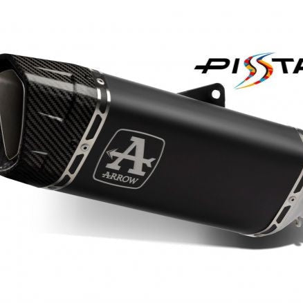ARROW EURO 5 APPROVED DARK TITANIUM "PISTA" TERMINAL BMW S 1000 R / RR 2019-2024