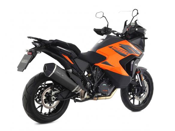 ARROW SILENCER SONORA BLACK TITANIUM CARBON KTM 1290 SUPER ADVENTURE S 2021-2023