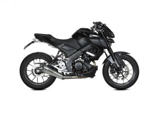 ARROW DARK NICHROM STAINLESS STEEL TERMINAL PRO RACE YAMAHA MT 125 2021-2024