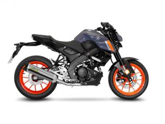 ARROW DARK NICHROM STAINLESS STEEL TERMINAL PRO RACE YAMAHA MT 125 2021-2024