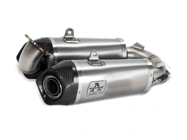 ARROW WORKS TITANIUM CARBON SILENCER DUCATI STREETFIGHTER V2 2022-2024