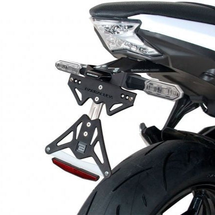 BARRACUDA LICENSE PLATE KIT FOR ORIGINAL INDICATORS KAWASAKI Z650 2017-2022