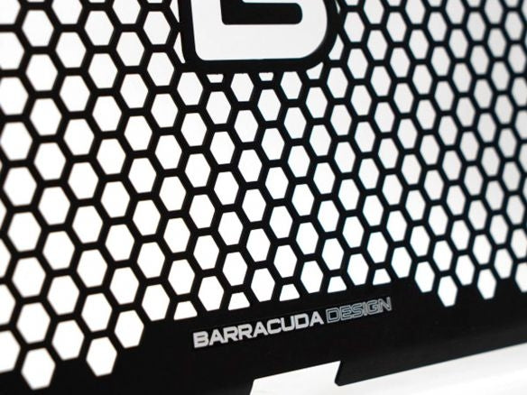 BARRACUDA RADIATOR COVER ALUMINUM BLACK KAWASAKI Z 900 2017-2022