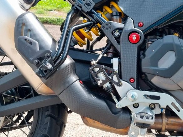 CNC RACING CARBON HEAT SHIELD DUCATI DESERT X 2022-2023