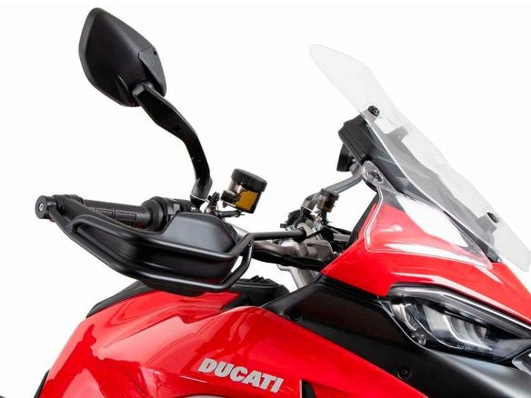 CNC RACING STAINLESS STEEL HANDGUARDS DUCATI MULTISTRADA V4 / S / PIKES PEAK 21-23