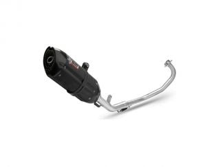 AKRAPOVIC TITANIUM CARBON COMPLETE EXHAUST SYSTEM YAMAHA MT-125 2021-2024