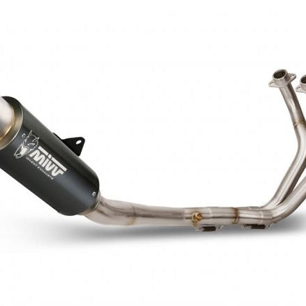 COMPLETE EXHAUST 2x1 MIVV GP PRO STAINLESS STEEL BLACK YAMAHA MT-07 2014-2020