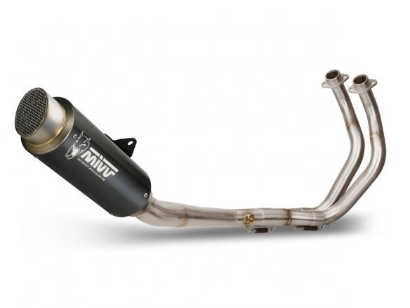 COMPLETE EXHAUST 2x1 MIVV GP PRO STAINLESS STEEL BLACK YAMAHA MT-07 2014-2020