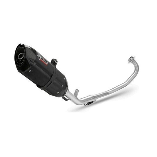 COMPLETE EXHAUST 3X1 MIVV SUONO STEEL BLACK YAMAHA MT-09 2013-2020