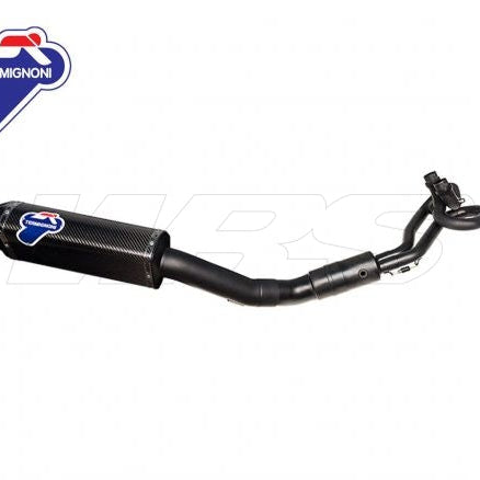 COMPLETE EXHAUST TERMIGNONI CARBON BLACK YAMAHA T MAX 530 2017-2019