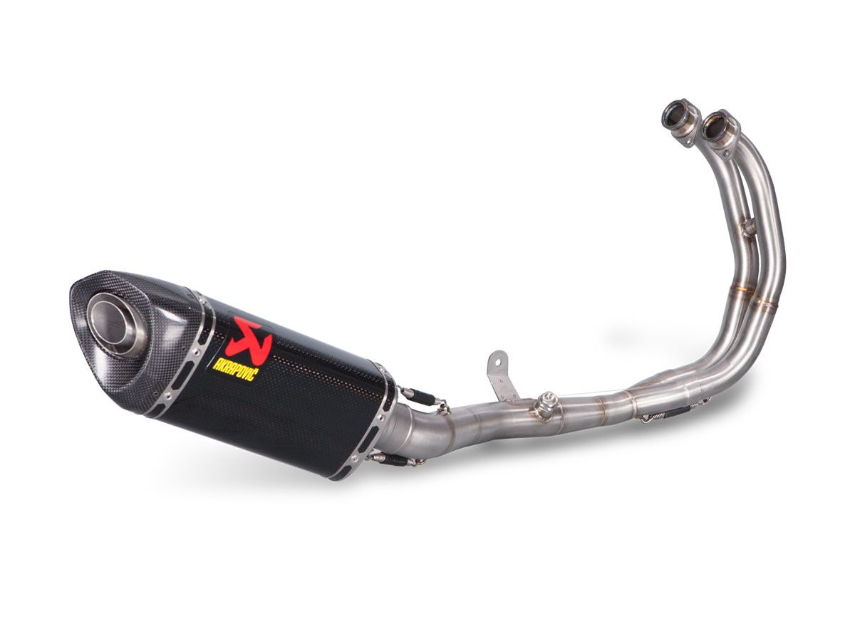 COMPLETE RACING EXHAUST AKRAPOVIC CARBON YAMAHA R3 2015-2024