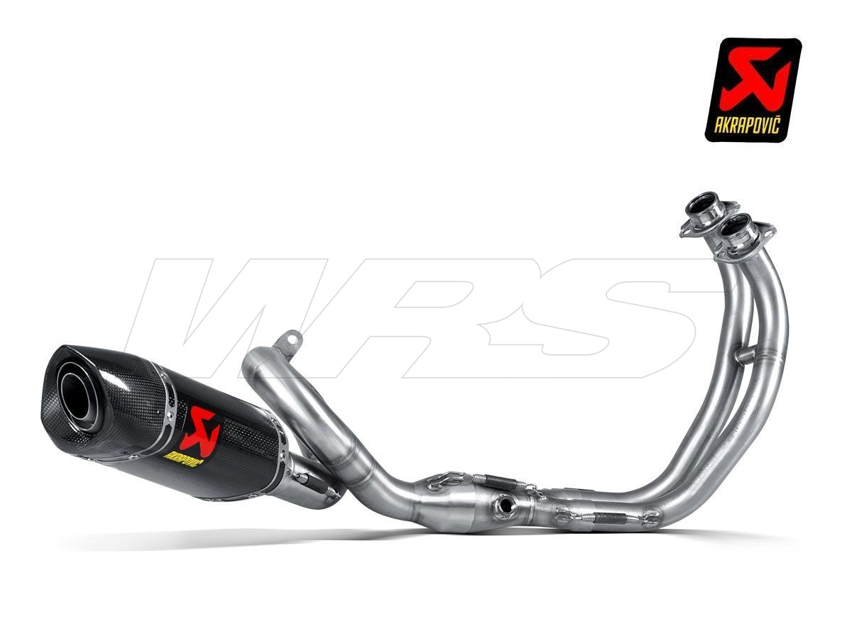COMPLETE RACING EXHAUST AKRAPOVIC CARBON YAMAHA TRACER 700 2016-2019