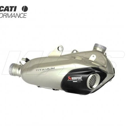 DUCATI PERFORMANCE AKRAPOVIC EURO 4 APPROVED SILENCER DUCATI STREETFIGHTER V4 / S / SP 2020-2023