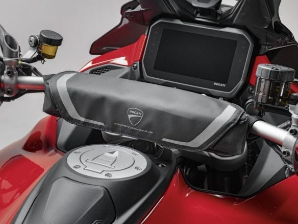 DUCATI PERFORMANCE HANDLEBAR BAG DUCATI MULTISTRADA V4 / S / PIKES PEAK 2021-2023