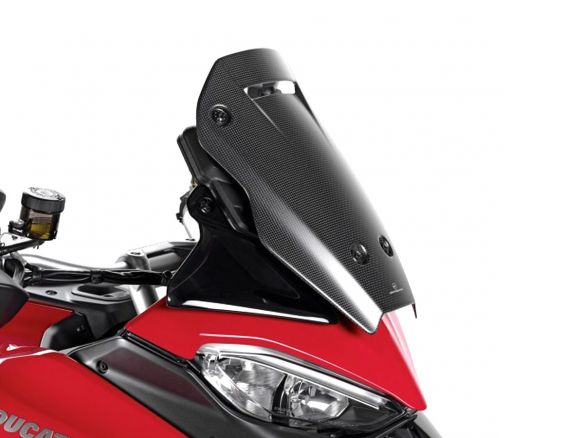DUCATI PERFORMANCE MATT CARBON WINDSCREEN DUCATI MULTISTRADA V4/S/SPORT 20-21