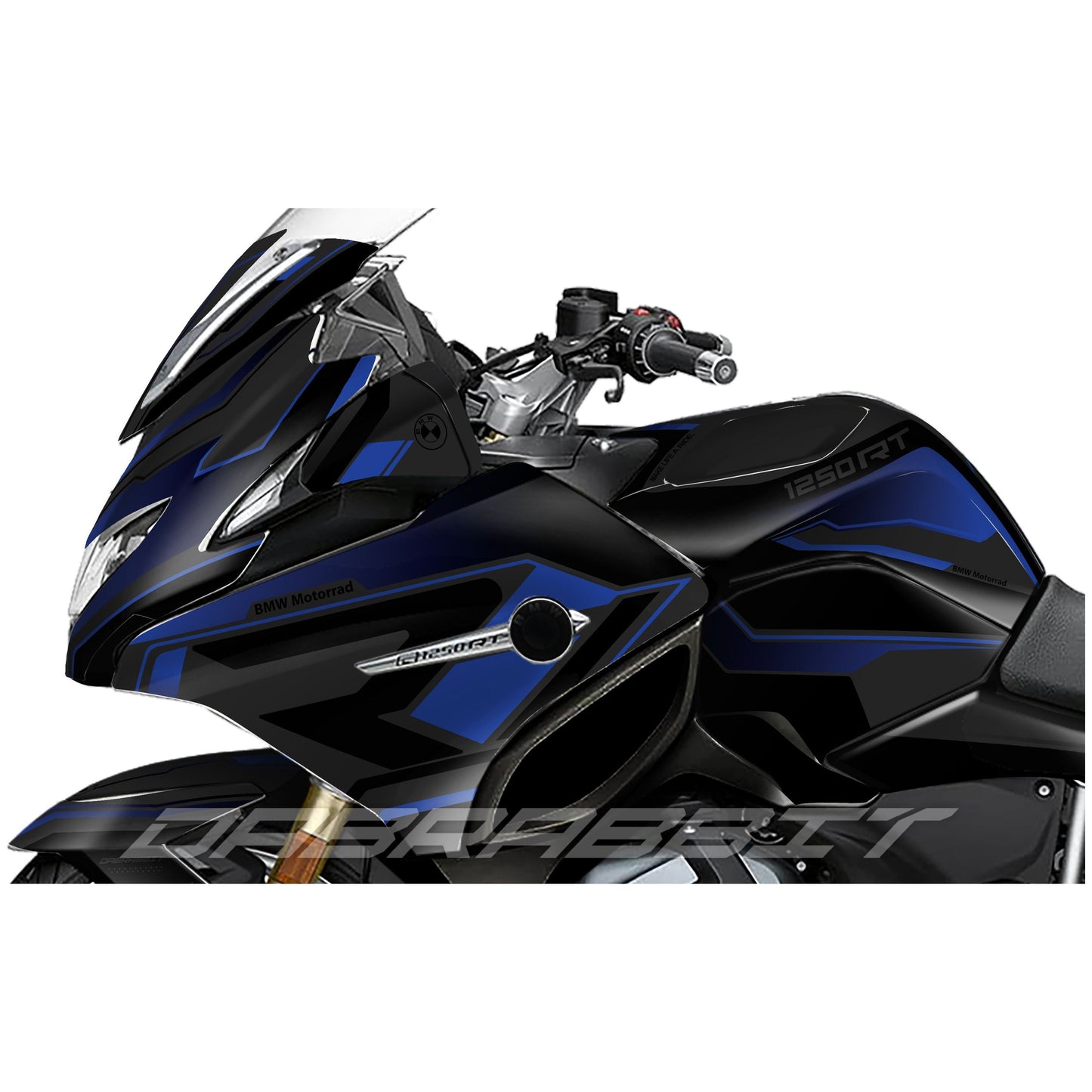 BMW R 1200/1250 RT stickerset pack blue