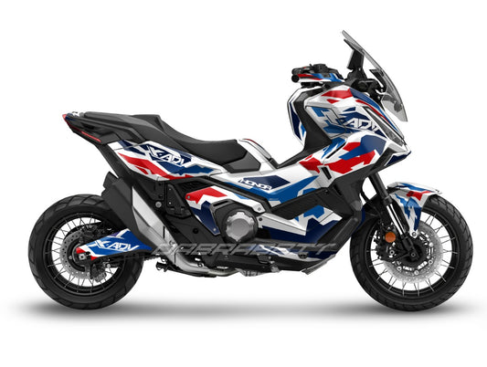 X-ADV Arctic Blue Graphic Set