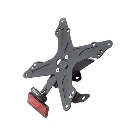 EVOTECH ADJUSTABLE ALUMINUM LICENSE PLATE HOLDER TRIUMPH BONNEVILLE BOBBER 1200 2017-2020