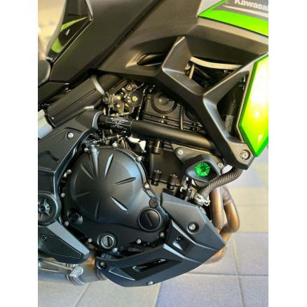 EVOTECH CUSHIONED FRAME GUARDS KAWASAKI VERSYS 650 2021-2024
