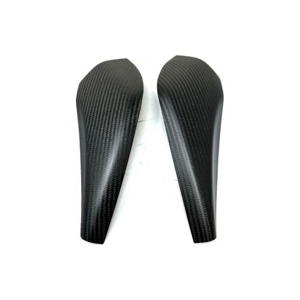 Extreme Components Matte Carbon Tank Cover voor Aprilia Tuono V4 1100 Factory 2021-2024