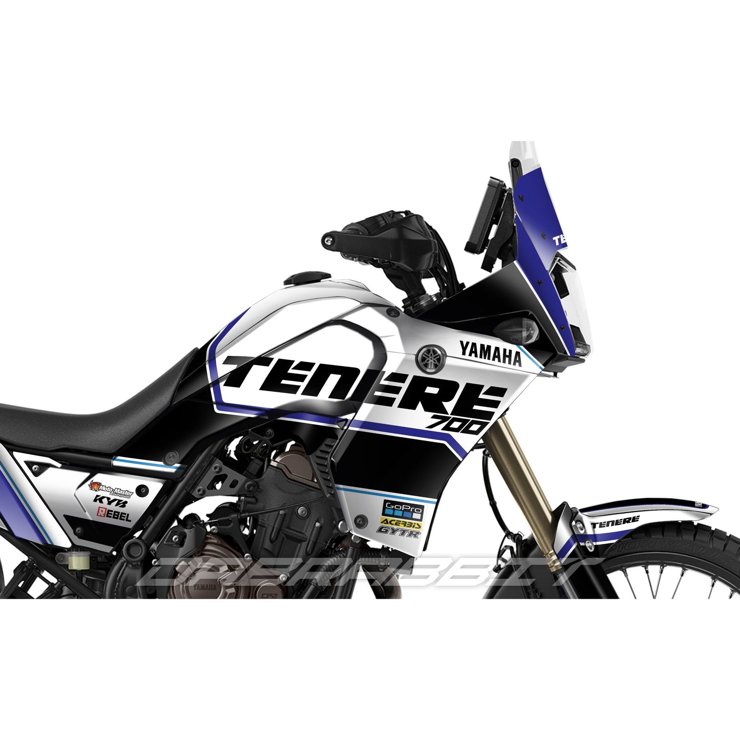 YAMAHA TENERE 700 / T7 stickerset (DD-W)
