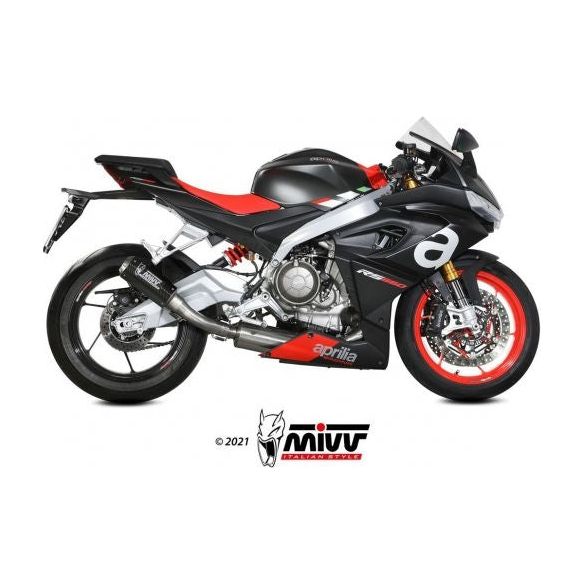 MIVV MK3 Carbon Full System 2x1 voor Aprilia RS 660 (2020-2024)
