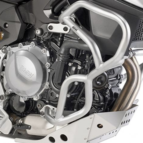 GIVI TUBULAR ENGINE GUARD STAINLESS STEEL BMW F 750 / 850 GS 2021