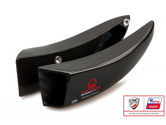 GP DUCTS FRONT BRAKE COOLING SYSTEM PRAMAC CNC RACING DUCATI DIAVEL V4 2023