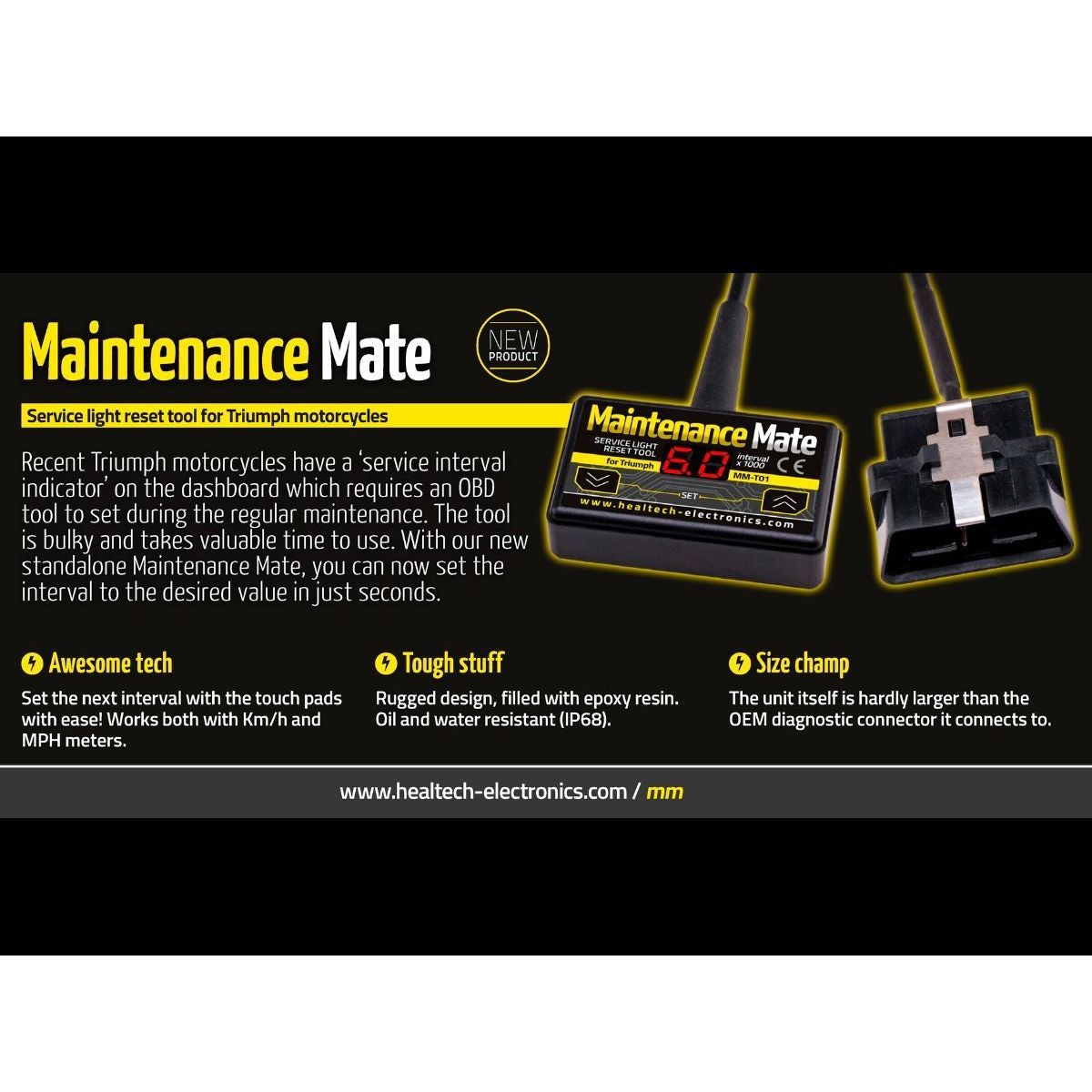 HEALTECH ONDERHOUD MATE SERVICE LITE RESET BMW C 400 GT/ X 2018-2024