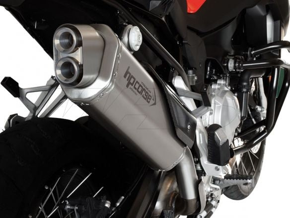 HP CORSE 4 TRACK R TITANIUM EXHAUST SILENCER BMW F 750 GS 2018-2023
