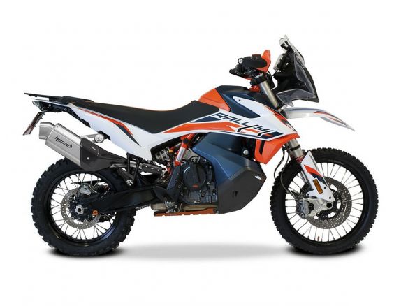 HP CORSE SILENCER 4-TRACK R SHORT TITANIUM KTM ADVENTURE 890 / R 2021-2023