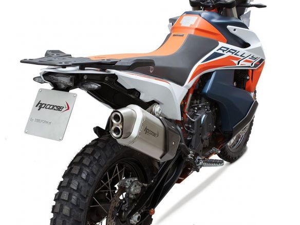 HP CORSE SILENCER 4-TRACK R SHORT TITANIUM KTM ADVENTURE 890 / R 2021-2023