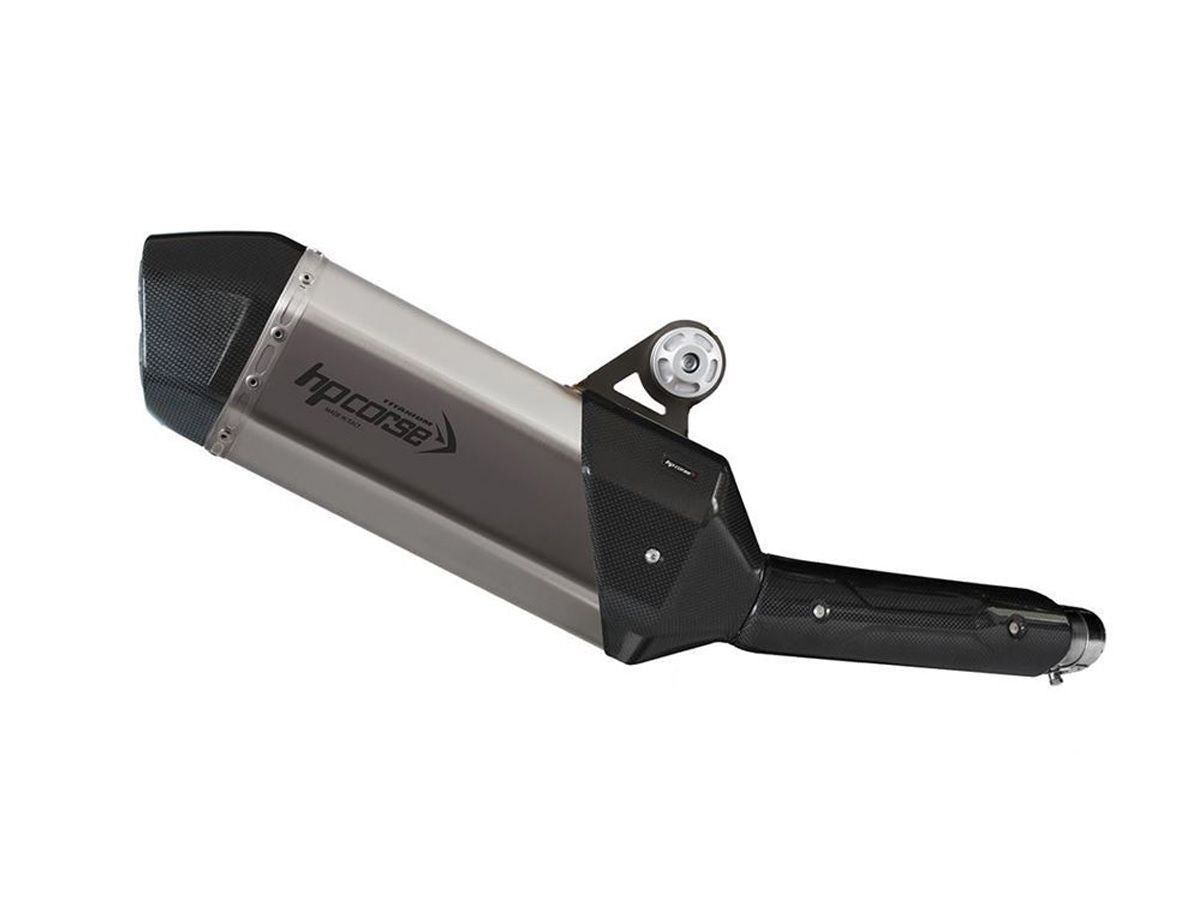 HP CORSE SILENCER SPS CARBON SHORT TITANIUM YAMAHA TENERE 700 2019-2023