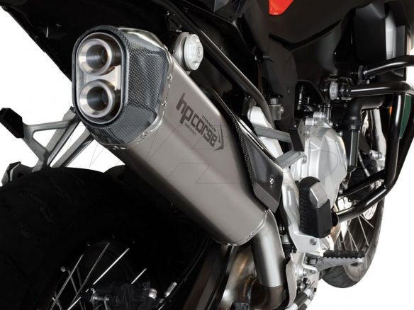 HP CORSE SPS-CARBON TITANIUM EXHAUST SILENCER BMW F 750 GS 2018-2023