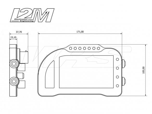 I2M DISPLAY PLUG & PLAY MULTIFUNCTION CHROME PRO2 UNIVERSAL