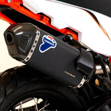KT3208040INC TERMIGNONI APPROVED BLACK TITANIUM SILENCER KTM 890 ADVENTURE 2021-2024