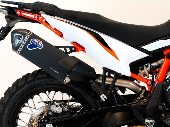KT3208040INC TERMIGNONI APPROVED BLACK TITANIUM SILENCER KTM 890 ADVENTURE 2021-2024