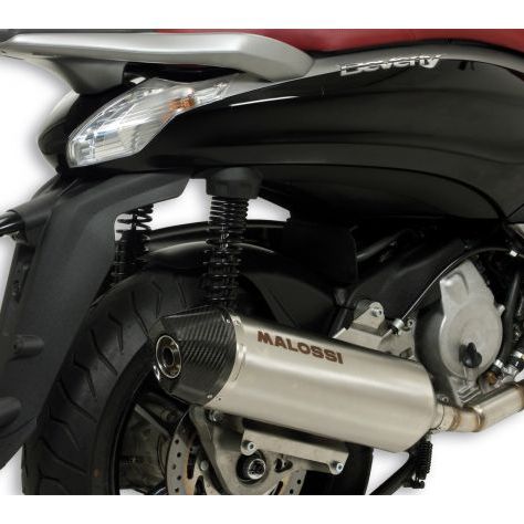 MALOSSI RX Uitlaatsysteem voor Piaggio Beverly Sport Touring 350 IE 4T LC EURO 3 - 2016