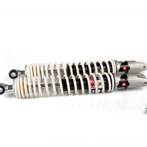 MALOSSI TWINS REAR SHOCK ABSORBER PAIR-LENGHT 377MM HONDA PCX 125 IE 4T LC EURO 5 2021+ (JK05E)