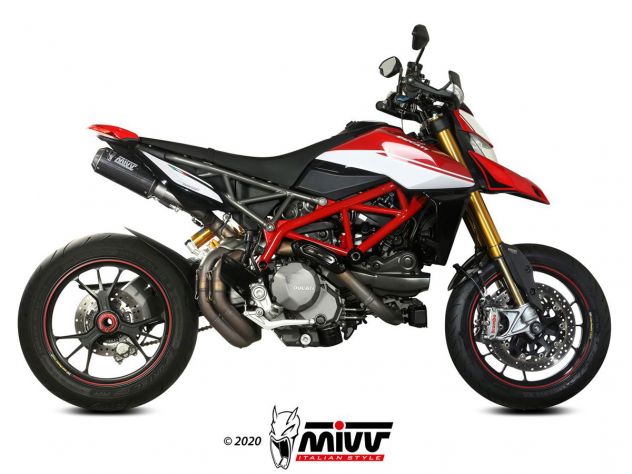 MIVV 2 SLIP-ON SILENCERS SPORT MK3 CARBON DUCATI HYPERMOTARD 950 / SP 2019-2021