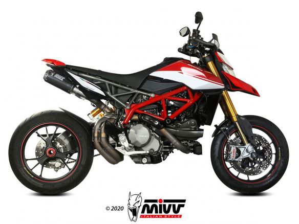 MIVV 2 SLIP-ON SILENCERS SPORT MK3 CARBON DUCATI HYPERMOTARD 950 / SP 2019-2021