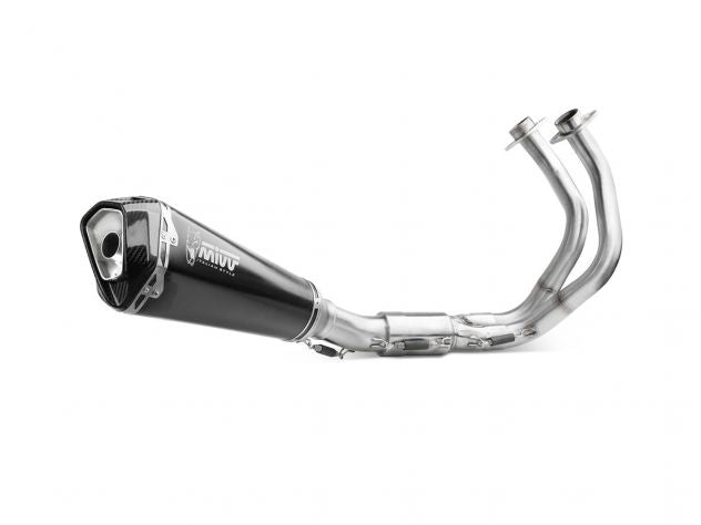 MIVV COMPLETE EXHAUST SYSTEM DELTA RACE BLACK STAINLESS STEEL KAWASAKI Z 650 2024