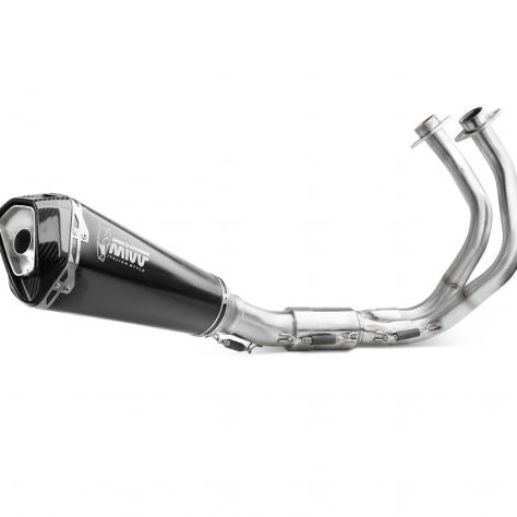 MIVV COMPLETE EXHAUST SYSTEM DELTA RACE BLACK STAINLESS STEEL KAWASAKI Z 650 2024