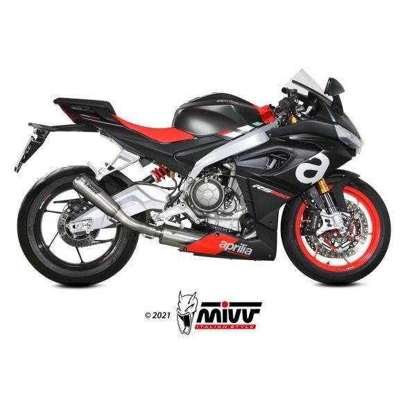 MIVV Complete Uitlaatsysteem X-M1 Titanium High voor Aprilia RS 660 (2020-2024)