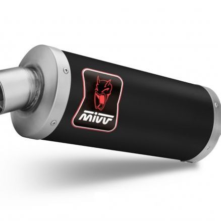 MIVV DAKAR BLACK STAINLESS STEEL SILENCER BMW F 900 GS 2024
