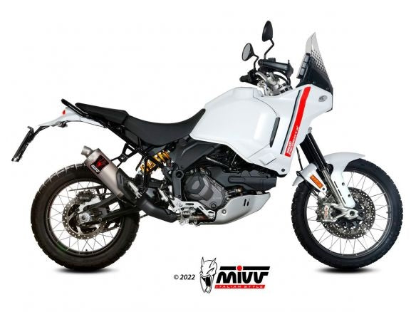 MIVV DAKAR TITANIUM SILENCER DUCATI DESERT X 2022-2024