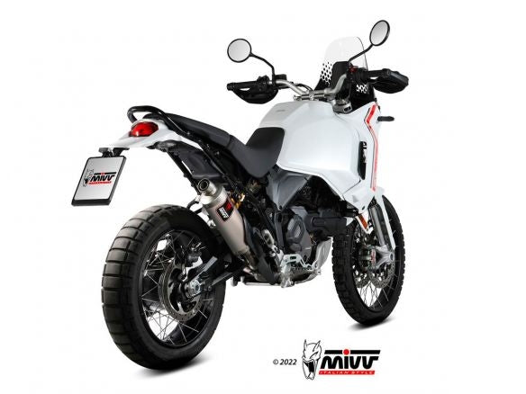 MIVV DAKAR TITANIUM SILENCER DUCATI DESERT X 2022-2024