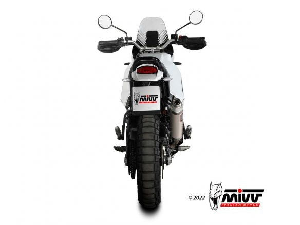 MIVV DAKAR TITANIUM SILENCER DUCATI DESERT X 2022-2024