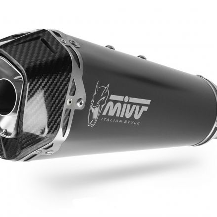 MIVV DELTA RACE BLACK STAINLESS STEEL SILENCER KTM 990 DUKE 2024
